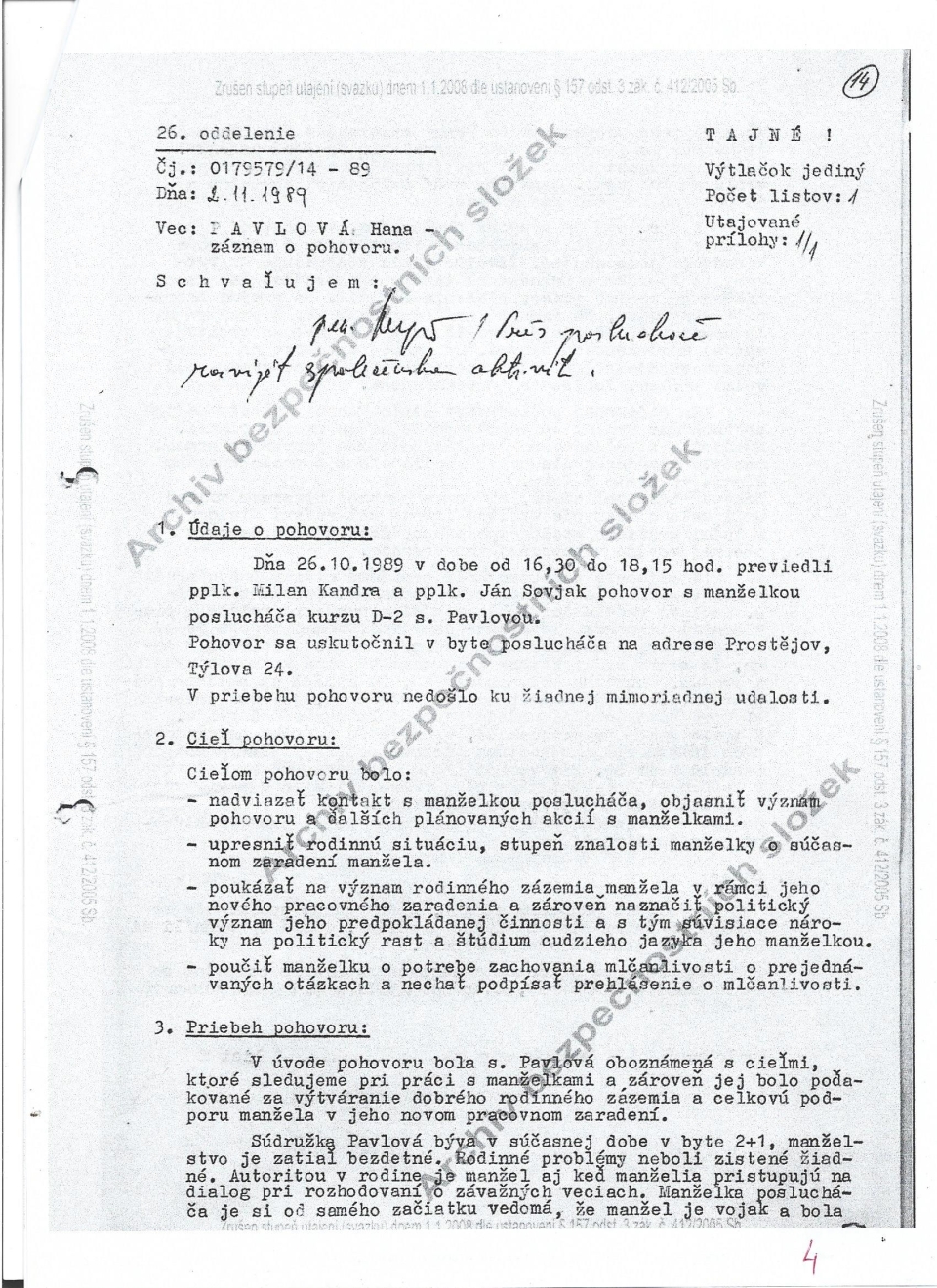 Složky p.Prezidenta Pavla Pávka.Jen aby se nezapomnělo.