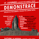 Demonstrace 17. 11. nebo Česká republika na 1. místě!