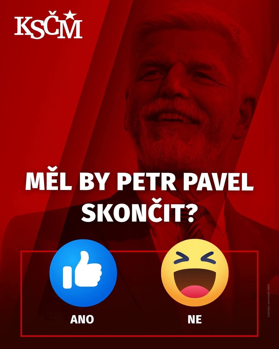 1. Prezident Petr Pqvel by měl skončit už teď vy to mělo dávno být !!! 2 . Prezident Petr Pavel není a nikdy nebyl můj Prezident !!!3 . Nikdy jsem ho nechtěla ani nikdy bych ho nevolili !!!