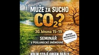 Může za sucho CO2? Odborný seminář v Poslanecké sněmovně