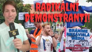 Obklíčení demonstranty, nadávky do kolaborantů! Zaměstnanci ČT dostali instrukce, kde fandit!