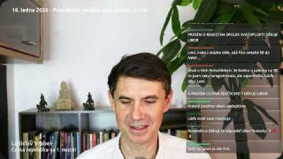 Pravidelné nedělní živé vysílání v 19h 19. ledna 2026