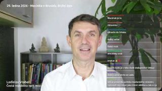 29. 1. 2026 - Macinka v Bruselu druhý den