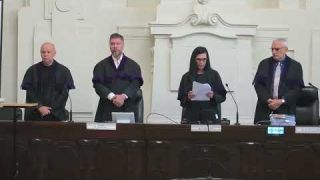 Ivan Kratochvíl - vyhlášení rozsudku